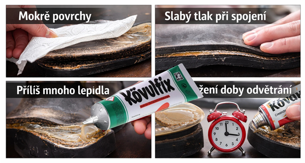 Nejčastější chyby při opravě bot (a jak se jim vyhnout)