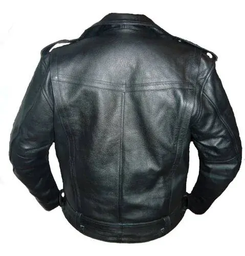 Delroy  křivák  kožená bunda na motorku chopper