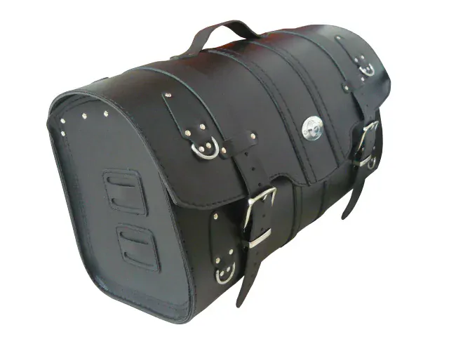 Diablo Moto kožený kufr se zámkem široký
