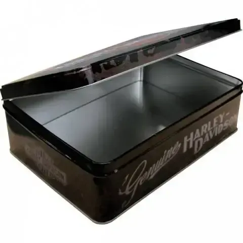 Harley Davidson dóza kovová krabička