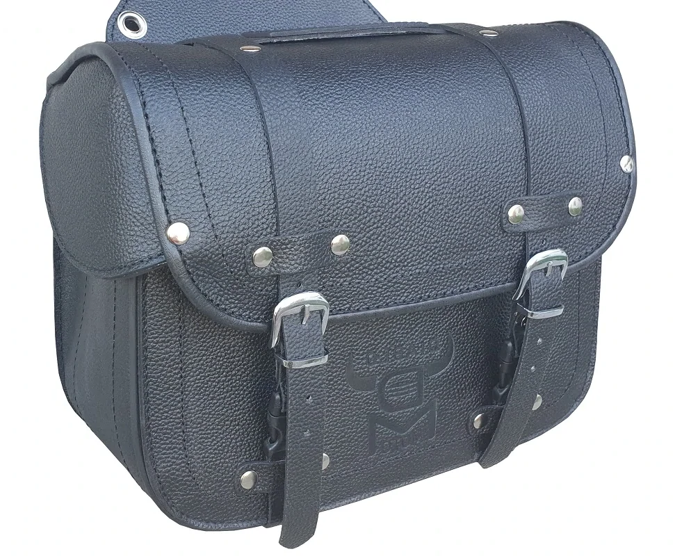 DIABLO MOTO kožené brašny na motorku Chopper 2x20 l ZIP