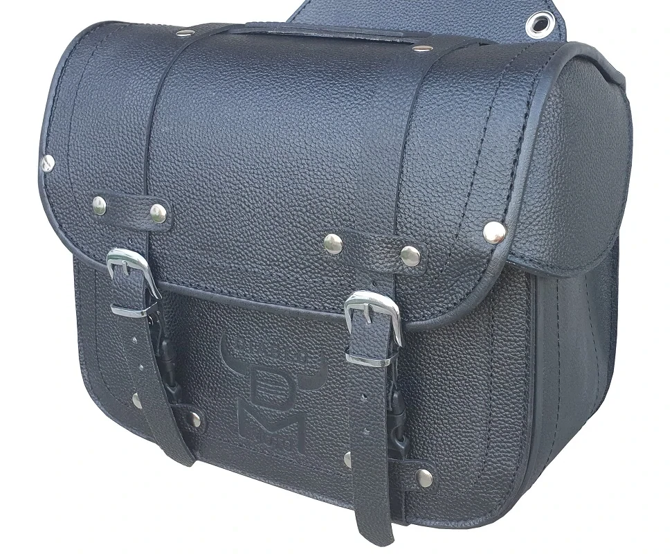 DIABLO MOTO kožené brašny na motorku Chopper 2x20 l ZIP