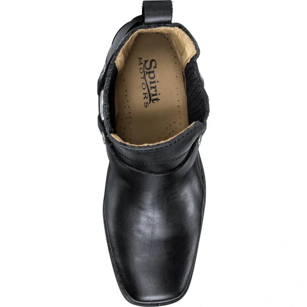 Spirit Motors City luxusní kožené boty na moto chopper nízké