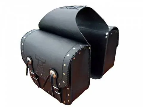 DIABLO MOTO  kožené brašny na motorku Chopper 2x15 l