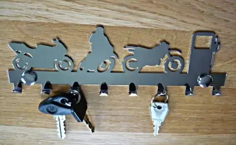 Věšák na klíče