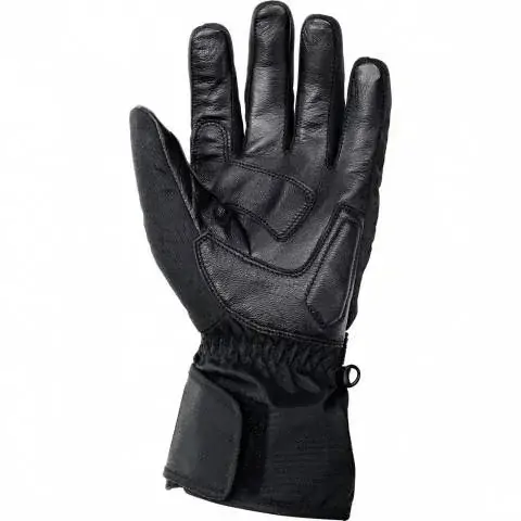 Road rukavice na moto černá 