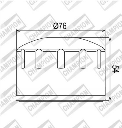 Champion olejový filtr BMW K R 1200 GS RT COF064 