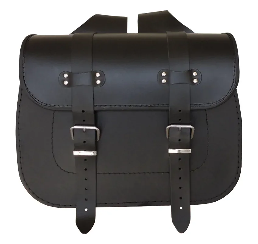 Kožené brašny na motorku Chopper 2x19 l 