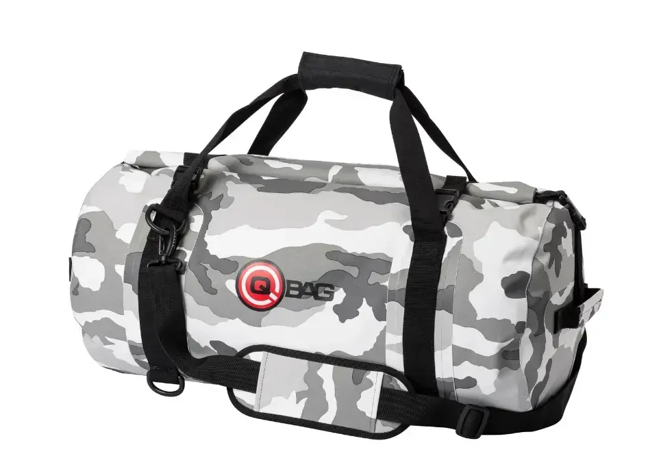 QBag nepromokavý moto válec 45l camouflage