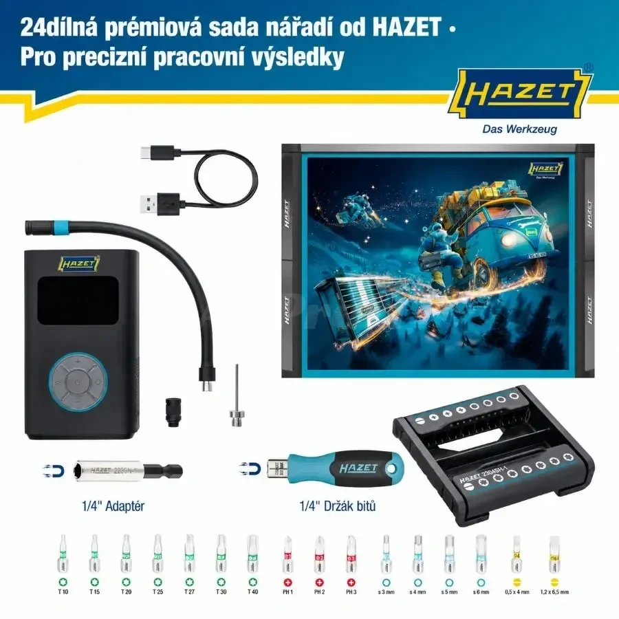 Exklusivní Adventní kalendář " HAZET NOVINKA