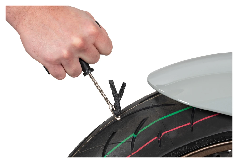 Lepící sada na opravu bezdušových pneumatik - velká