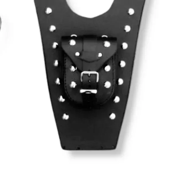 Kožený pás na nádrž Suzuki Intruder M800