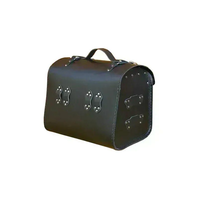 Kožený kufr na motorku malý 22 l 