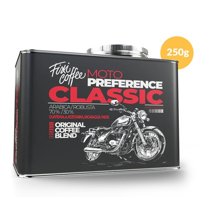 Káva kanister Classic zrnková nebo jemně mletá