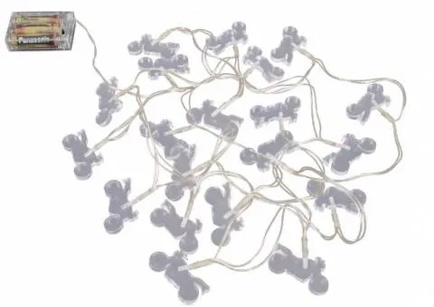 Světelný led řetěz motorky