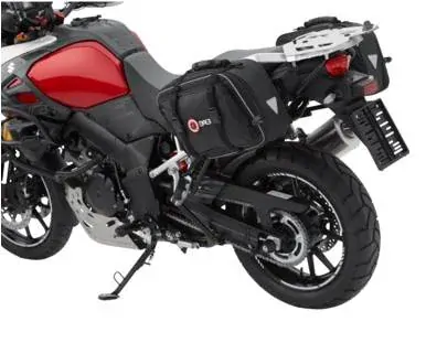 QBag boční textilní brašny na motorku nastavitelné 30 - 46 l