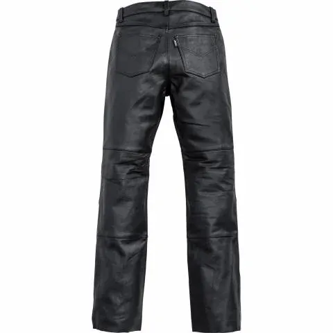 Delroy Texas kožené kalhoty rifle na motorku chopper