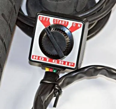 Daytona vyhřívané rukojeti gripy pro motocykly 22  mm