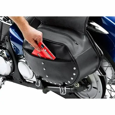 Spirit Motors kožené brašny na motorku chopper 2x15 l