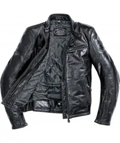 Kožená bunda na moto Wyoming Spirit Motors hnědá