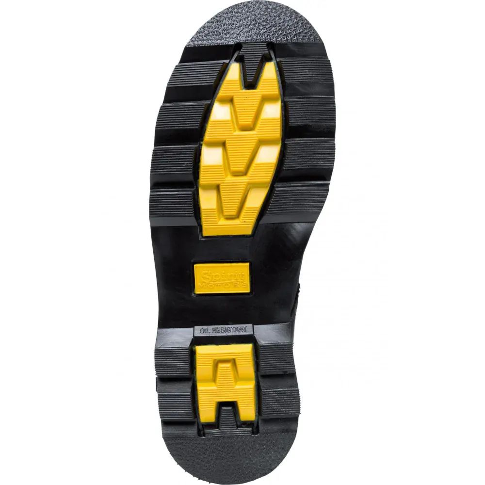 Spirit Motors kožené šněrovací motoboty