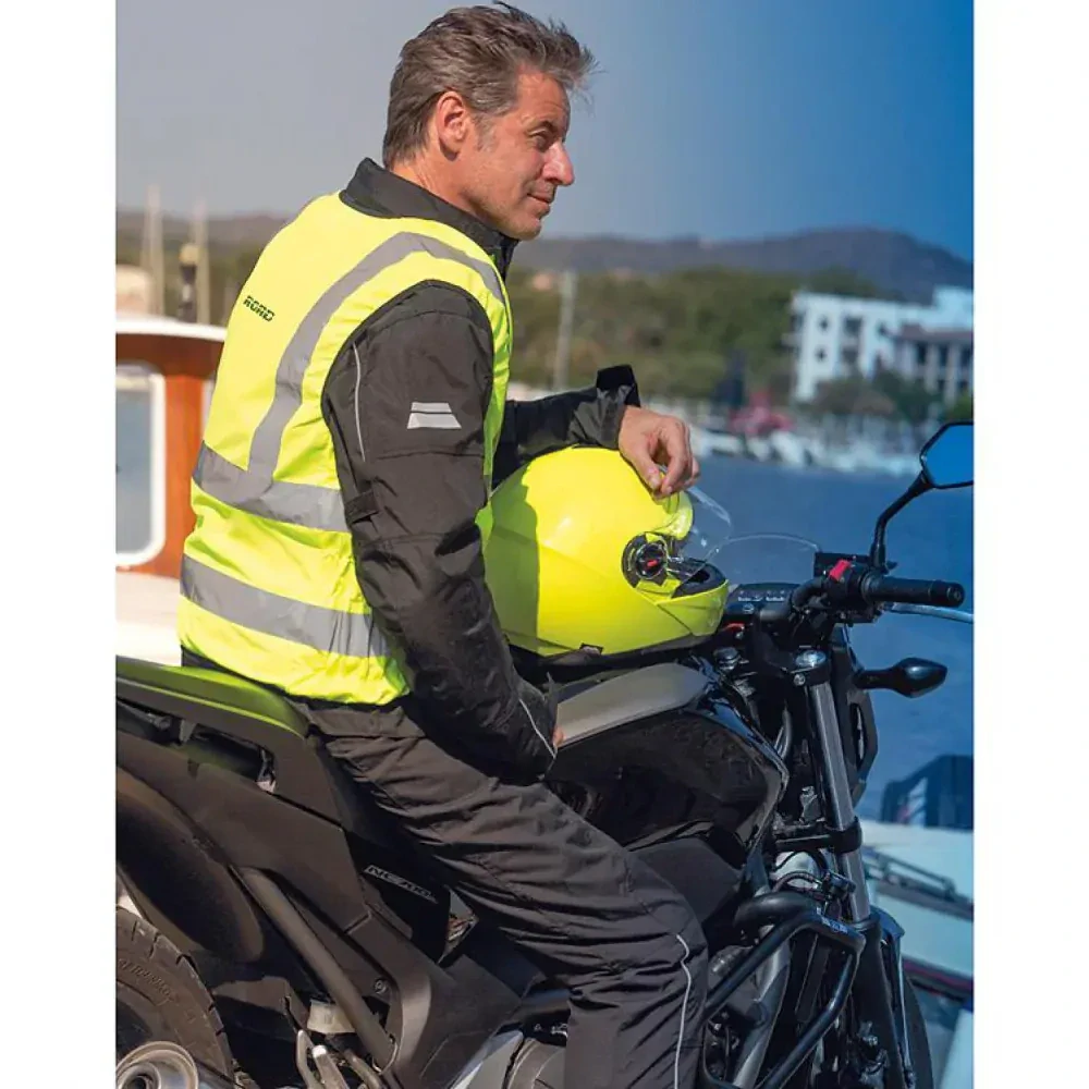 Varovná vesta na moto Road dle EN ISO 20471