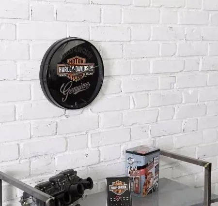 Nástěnné hodiny Harley Davidson 