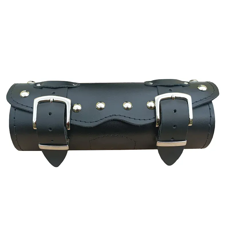 DIABLO MOTO kožená rolka zdobená nýty na choppera