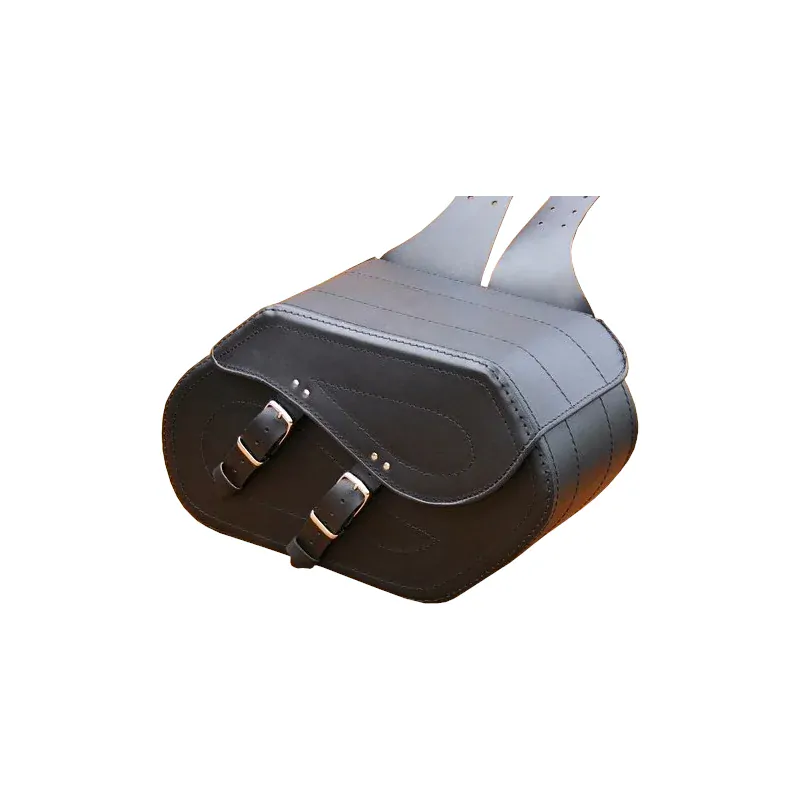 Kožené brašny  na motorku 2x19 l