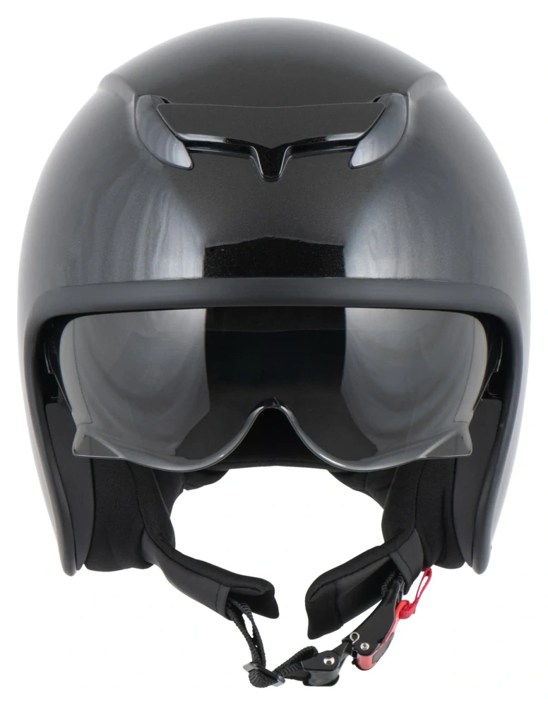 Helma MTR 1 Jet Sun II na motorku černá lesklá