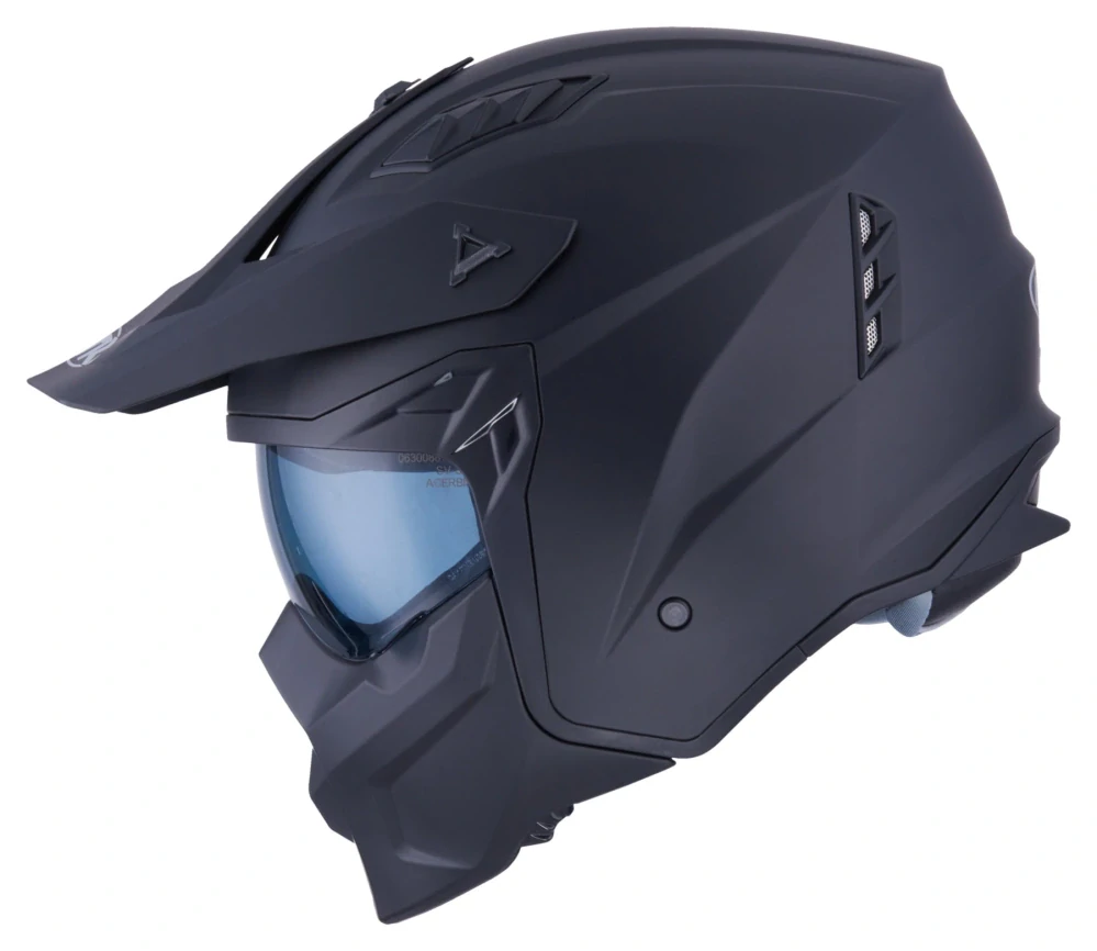 Helma MTR BATTLE na motorku černá matná