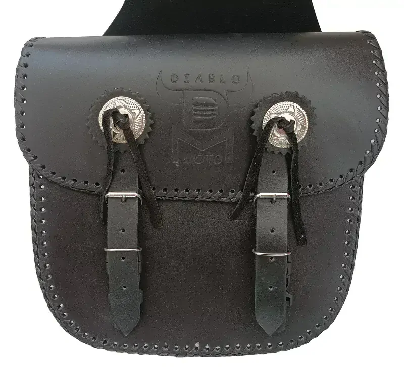 Diablo Moto  kožené brašny na chopper 2x6 l