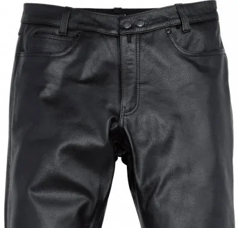 Delroy Texas kožené kalhoty rifle na motorku chopper