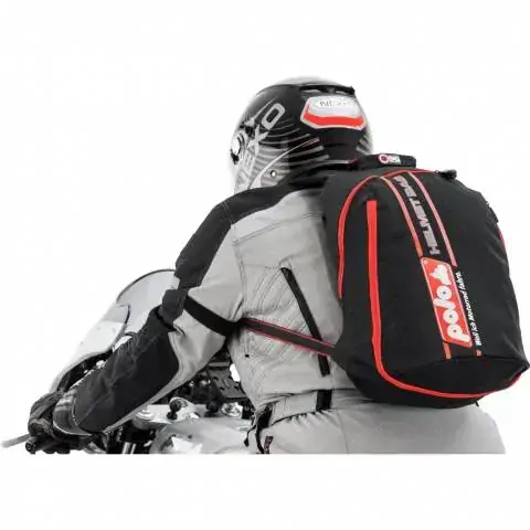 Batoh na moto helmu nastavitelný 16-22 litrů