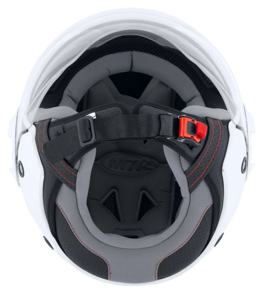 MTR Demi  Jet 5 EVO helma na motorku i skútr bílá