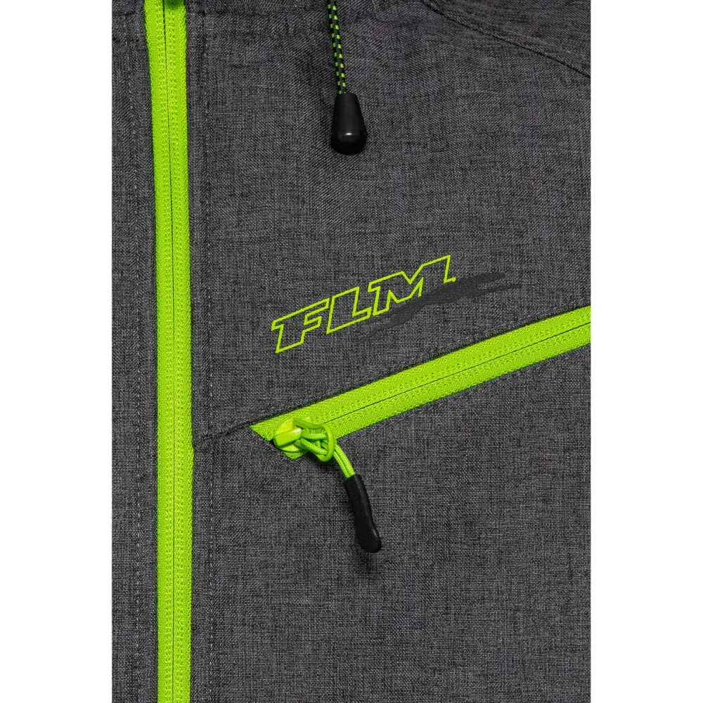 FLM softshellová bunda s kapucí 