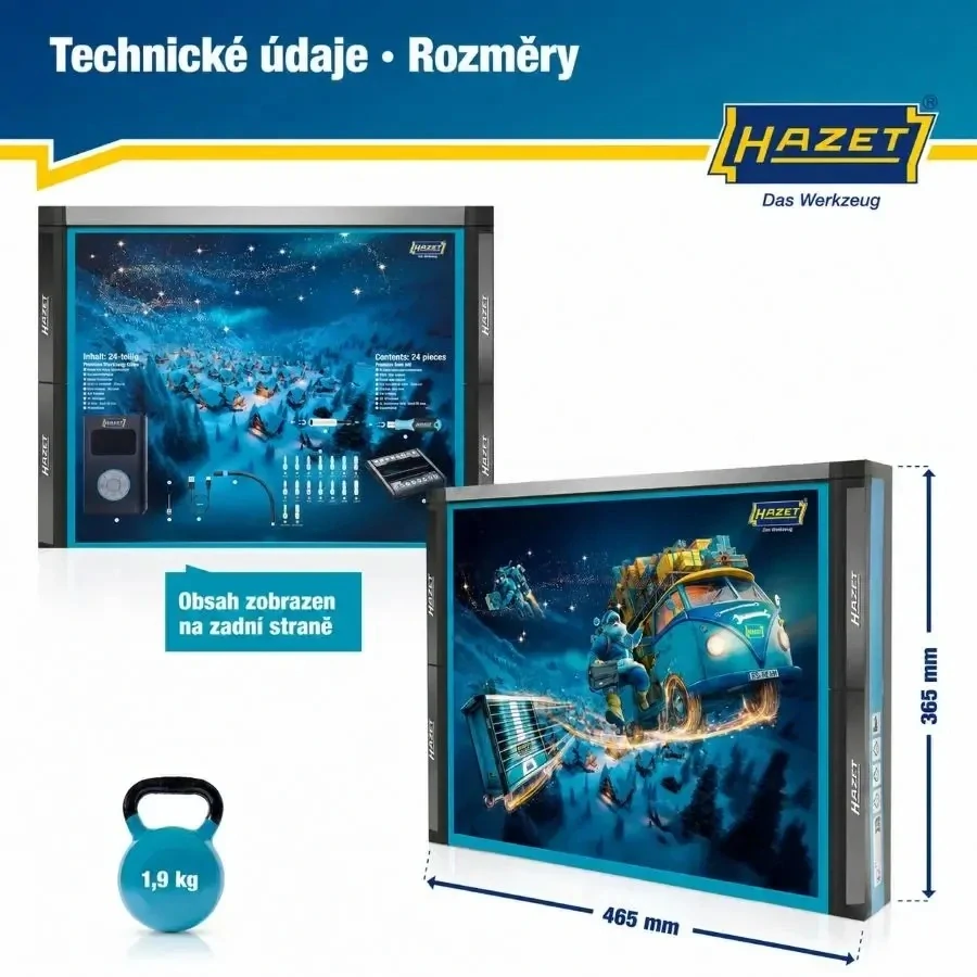 Exklusivní Adventní kalendář " HAZET NOVINKA