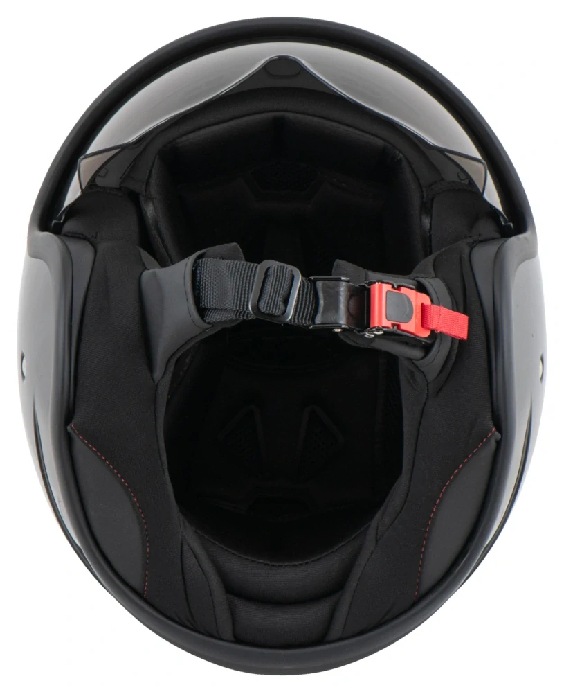 Helma MTR 1 Jet Sun II na motorku černá lesklá