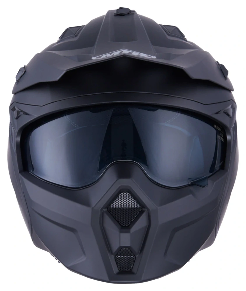 Helma MTR BATTLE na motorku černá matná