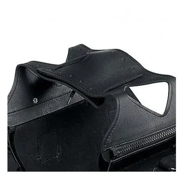 QBag Texas kožené brašny na motorku chopper 2x10 l