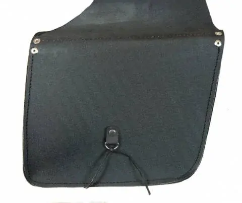 DIABLO MOTO kožené brašny obšité na moto 2 x 14 l