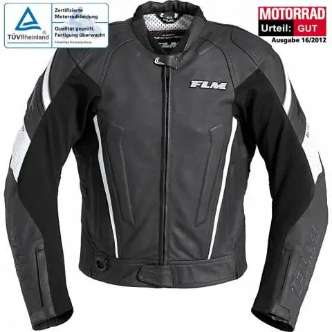 Kožená bunda na moto Evo FLM