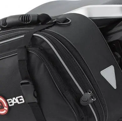QBag boční textilní brašny na motorku nastavitelné 30 - 46 l