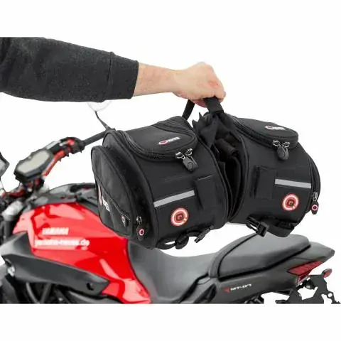 QBag Veneto boční brašny na motorku 2×10 l | Textilní