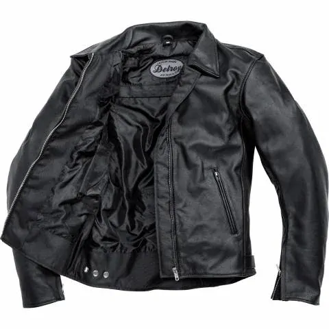Universální kožená bunda na moto Delroy