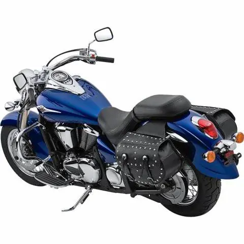 Spirit Motors kožené brašny na motorku chopper 2x15 l