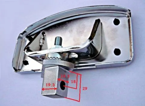 Nášlapy - stupačky pro moto chopper nebo cruiser