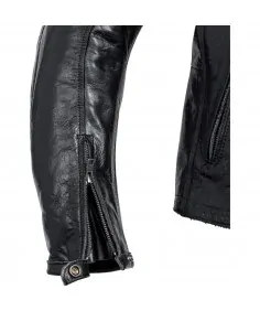 Kožená bunda na moto Wyoming Spirit Motors hnědá