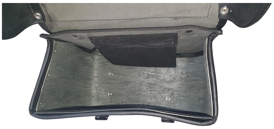 DIABLO MOTO  kožené brašny na motorku Chopper 2x20 l ZIP