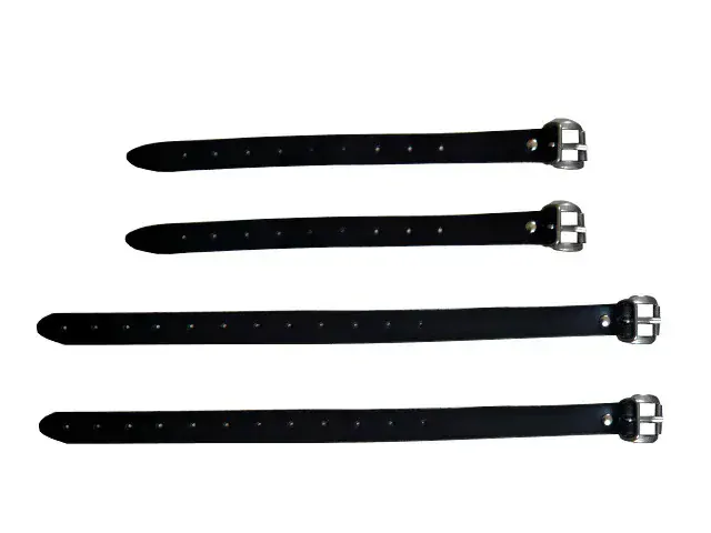 Diablo Moto kožený kufr se zámkem na nosič 